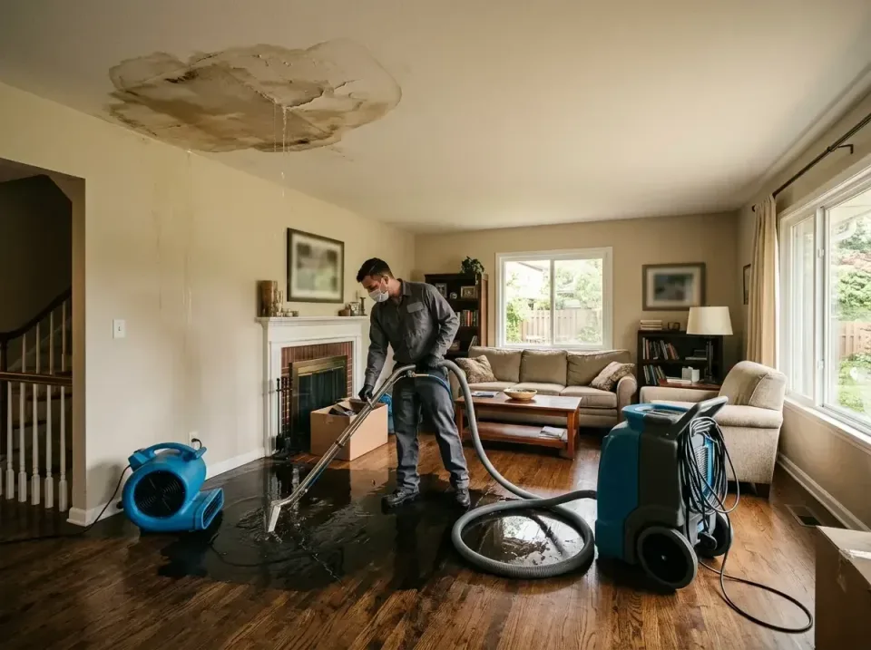 attic-pipe-burst-ceiling-drip-008 — frequently asked questions, Water Damage Restoration & Carpet Care in Saint Davids, PA